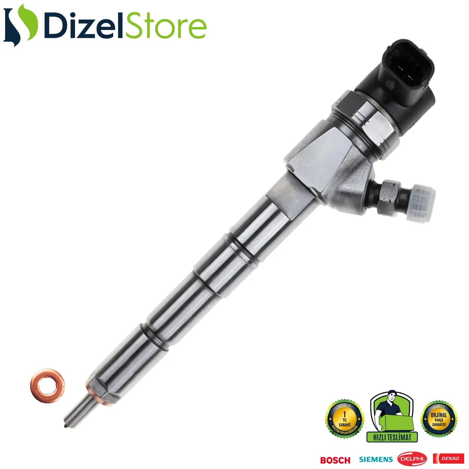 4x Bosch Fuel Injectors For Opel 2.0 CDTI (Astra, Insignia, Zafira) - 0445110327 - Seller Refurbished, Made In Germany