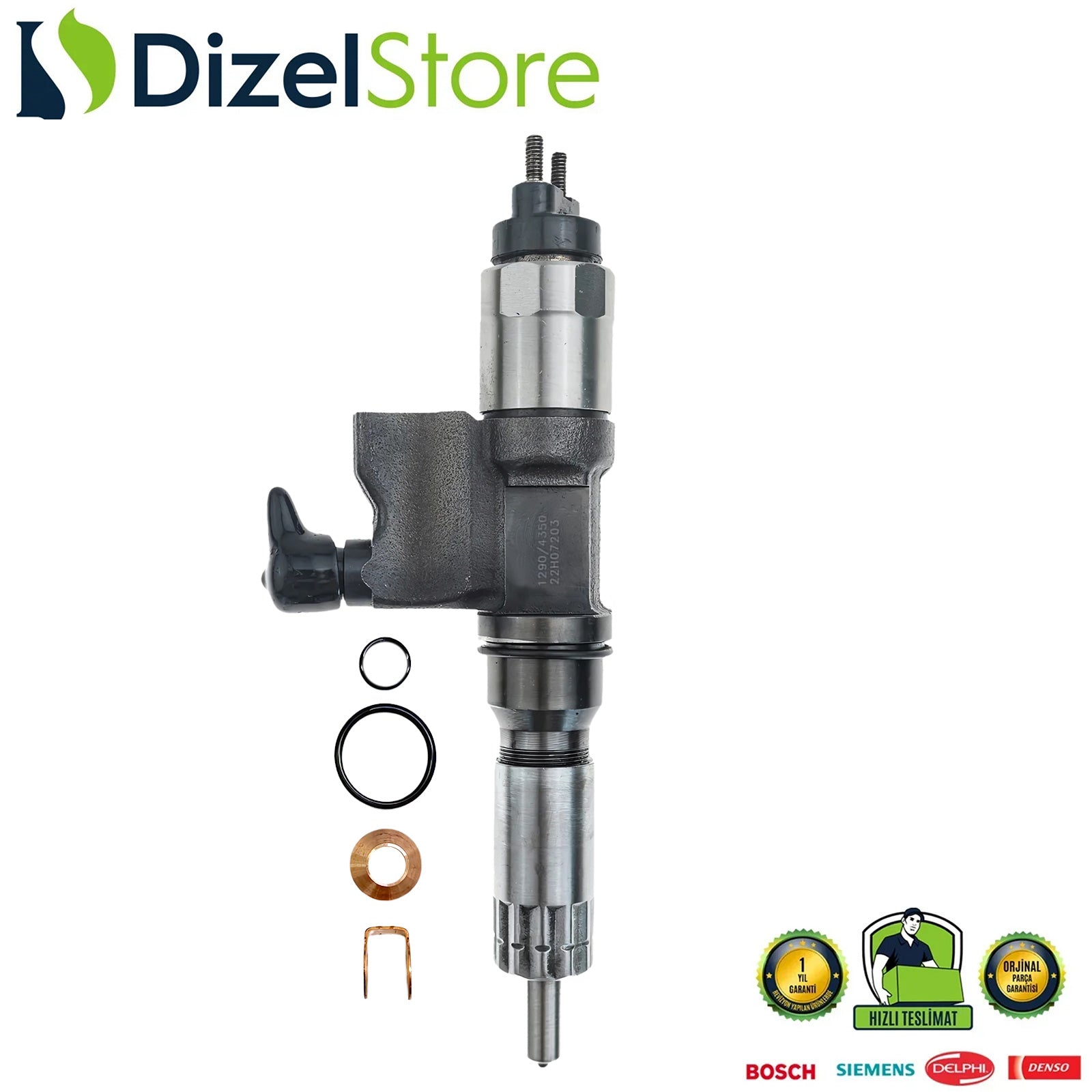 パーツ InoZou ISUZU NPR/TURKUAZ/NOVA 4HK1 5.2L MOTOR EURO 6 ISUZU DENSO ENJEKTÖR